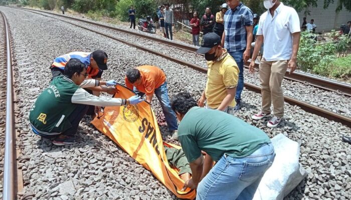 Perempuan Diduga Tewas Tertabrak KA Kahuripan di Dekat Stasiun Awipari Tasikmalaya