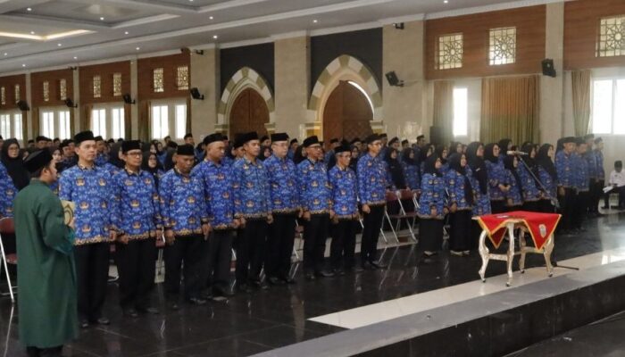 Komitmen Manajemen Talenta, Pemkab Tasikmalaya Lantik 253 ASN