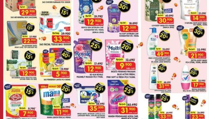 Buruan! Promo Deterjen dan Sabun Mandi Weekend Berakhir Besok, Cek Diskonnya di Alfamart, Superindo, Indomaret dan Tip Top!