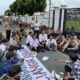 Aksi Demo Mahasiswa Tuntut Penyelesaian Pencemaran TPA Ciangir, Tasikmalaya