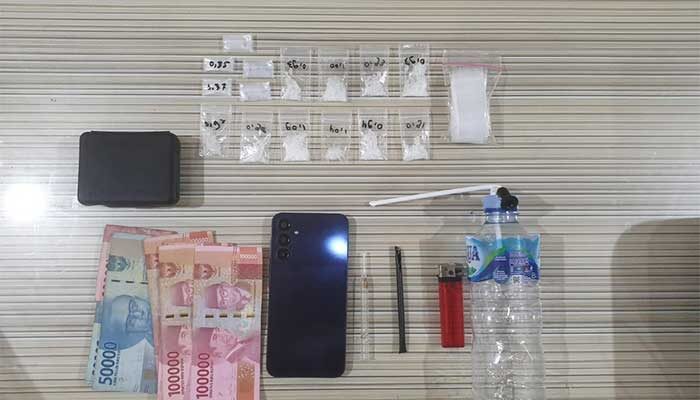 Pengedar Sabu di Indihiang Ditangkap, Polisi Amankan Puluhan Gram Sabu dan Ganja