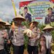 Program Nasional Ketahanan Pangan, Polres Tasikmalaya Gelar Panen Raya di Margalaksana
