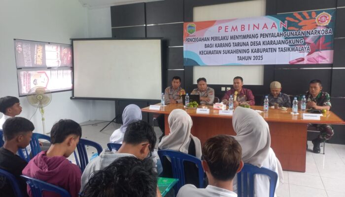 Karang Taruna Kiarajangkung Sukahening dapat Pembinaan Bahaya Narkoba, Selaras dengan Visi Indonesia Emas 2045