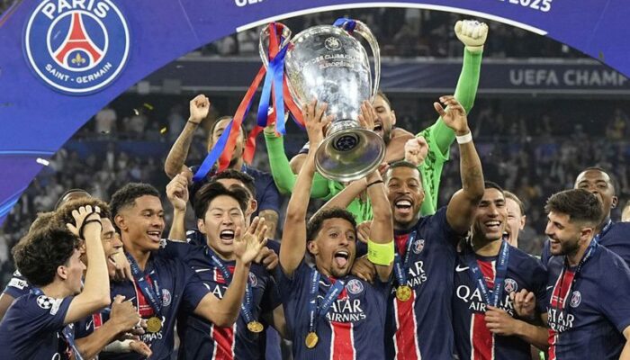 Mimpi Jadi Nyata! PSG Bantai Inter 5-0, Trofi Liga Champions Diboyong Pulang ke Paris