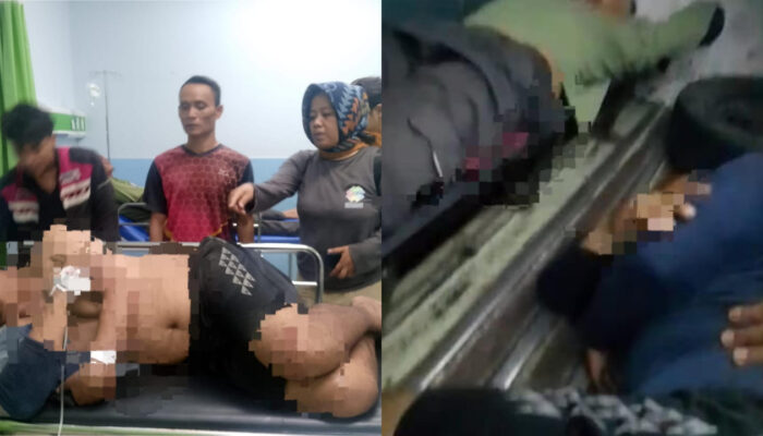 Sapi Mengamuk di Jalan, Dua Orang Terlempar, Tulang Patah, Warga Salawu Tasikmalaya Heboh!