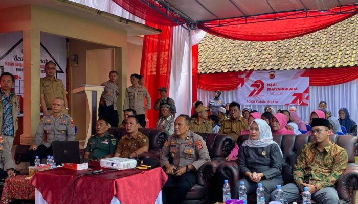 Iyam Maryani Apresiasi Program Bedah Rumah Polres Tasikmalaya Kota di HUT Bhayangkara ke-79