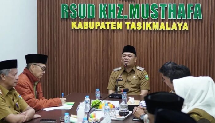 Optimalisasi BPJS Kesehatan, Wakil Bupati Tasikmalaya Tinjau RSUD KHZ. Musthafa