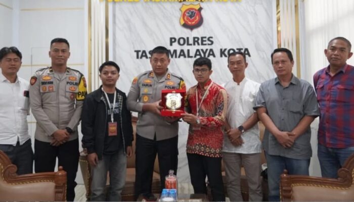BEM PT NU Sampaikan Visi dan Komitmen Moderasi ke Polres Tasikmalaya Kota