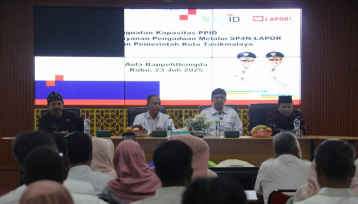 Pemkot Tasikmalaya Perkuat Keterbukaan Informasi Publik dan Optimalisasi SP4N-LAPOR