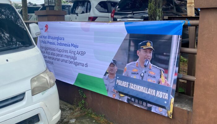 Spanduk ‘Kapolres Aing’ Warnai Kota Tasikmalaya, Warga Beri Penghargaan untuk AKBP Faruk Rozi