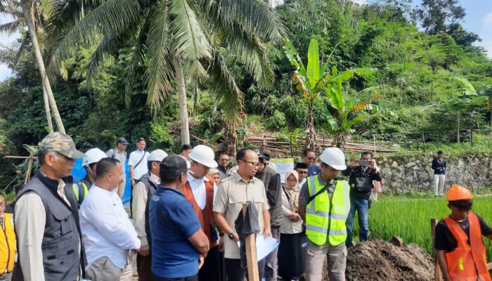 Walikota Tasikmalaya Tinjau SPAM Cipawitra, Komitmen Hadirkan Akses Air Bersih Masyarakat