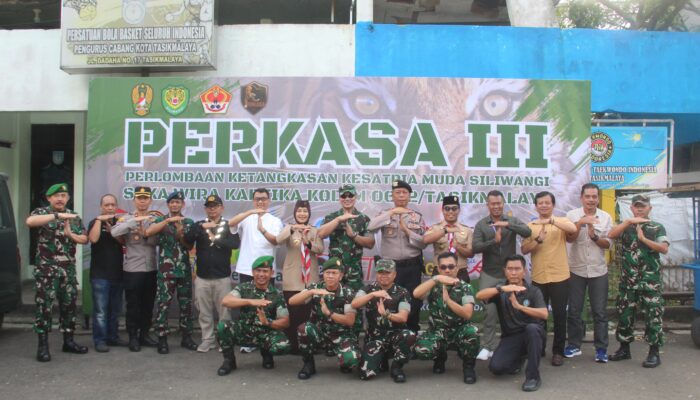 Dandim 0612/Tasikmalaya Buka Perlombaan Ketangkasan Kesatria Muda Siliwangi III