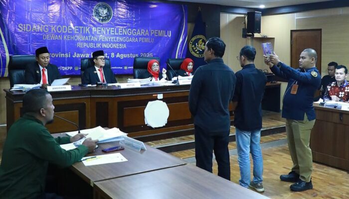 DKPP Sidang Dugaan Pelanggaran Etik KPU Tasikmalaya, Sorotan Nasional Menguat