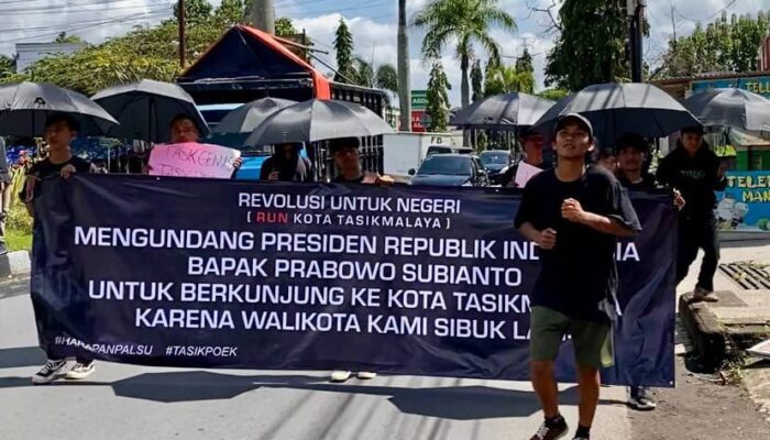 Aktivis RUN Kota Tasikmalaya Undang Presiden Prabowo, Sindir Walikota Sibuk Lari