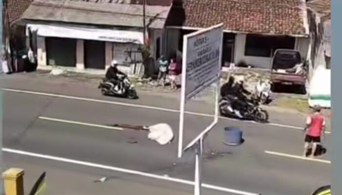 Purnawirawan Polisi Tewas dalam Kecelakaan di Jalan Sindangraja Tasikmalaya