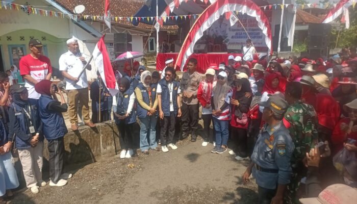 Gerak Jalan Santai di Purwasari Cisayong, Wabup Asep Tegaskan Komitmen Infrastruktur dan Kesehatan