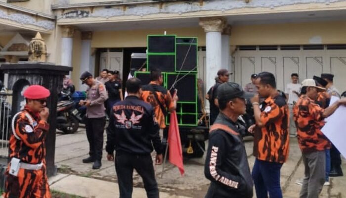 PAC Pemuda Pancasila Kecamatan Purbaratu Gelar Demonstrasi, Tuntut Transparansi Anggaran dan Penundaan Proyek di Kelurahan Sukamenak