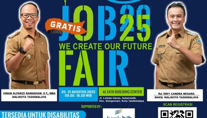 Job Fair Tasikmalaya 2025 Hadirkan Ribuan Lowongan Kerja dari 25 Perusahaan Ternama