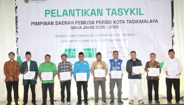 Pemuda Persis Kota Tasikmalaya Resmi Lantik Tasykil 2025–2028, Fokuskan Literasi dan Pemberdayaan Kader