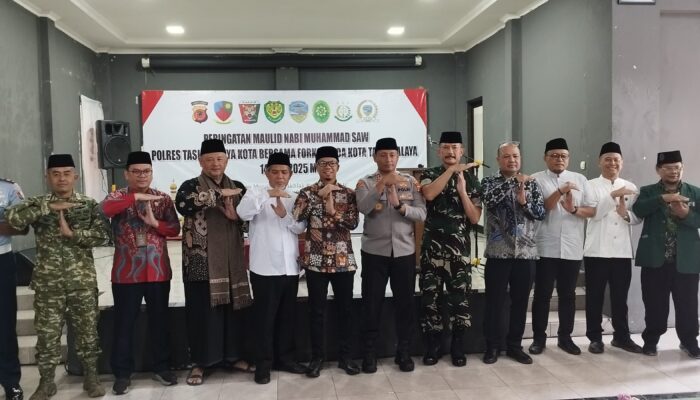 Sinergi Polres, Forkopimda, dan Ulama Ditekankan dalam Maulid Nabi di Tasikmalaya Kota