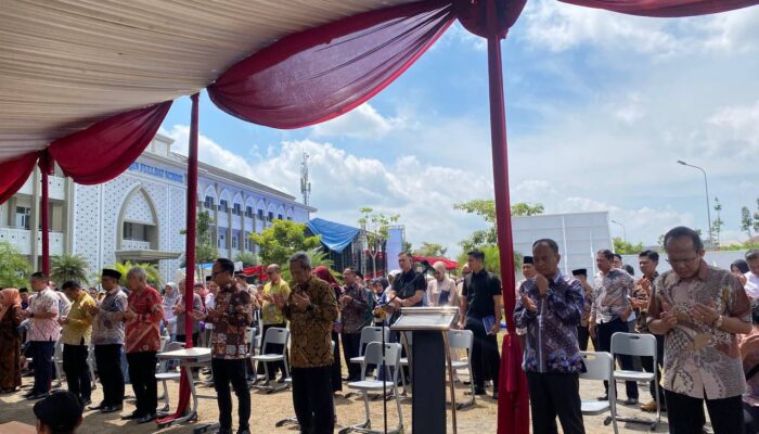 Peletakan Batu Pertama Masjid H.E. Mahpud, Wali Kota Tasikmalaya Apresiasi Yayasan Al-Muttaqin