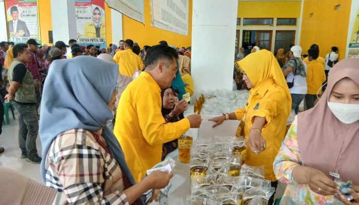 HUT ke-61, Golkar Tasikmalaya Tebar 4.000 Paket Sembako Murah