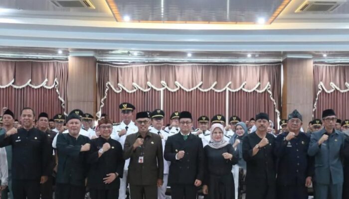 Bupati Cecep Tekankan Integritas Saat Lantik 91 Pejabat