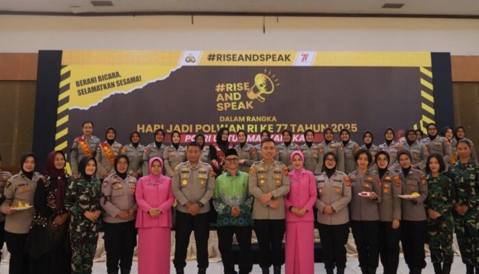Polres Tasikmalaya Kota Gelar “Rise and Speak” di HUT Polwan ke-77, Tegaskan Komitmen Perlindungan Anak dan Kelompok Rentan