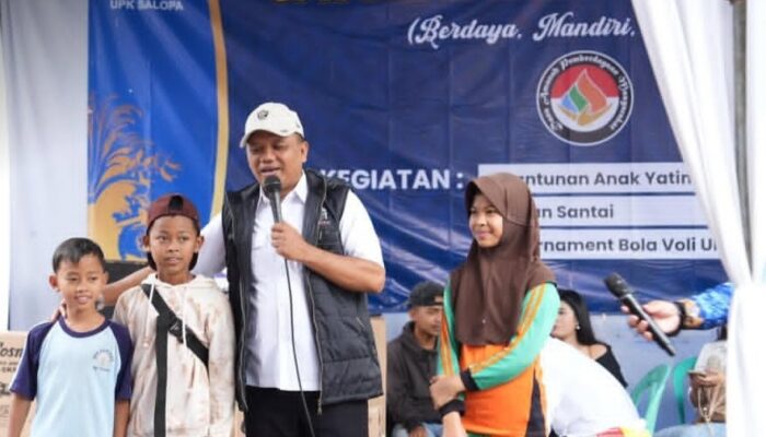 Wabup Tasikmalaya Hadiri Milangkala ke-22 UPK DAPM Salopa, Ini Pesannya