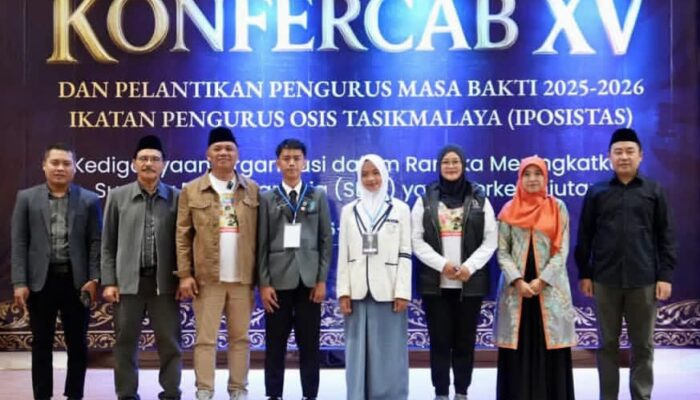 Wakil Bupati Tasikmalaya Hadiri Konfercab XV dan Pelantikan Pengurus IPOSISTAS