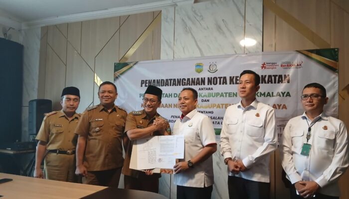 Pemkab Tasikmalaya Perpanjang MoU Pendampingan Hukum dengan Kejari 2 pemkab n kejari