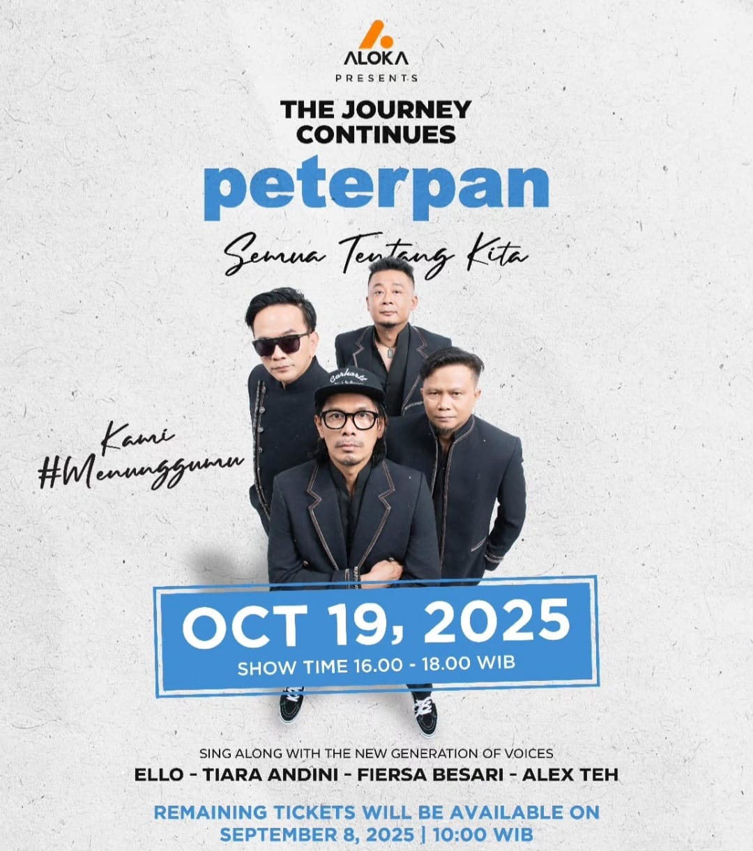 Penundaan Usai Ricuh Bandung, Konser Reuni Peterpan Akhirnya Punya Jadwal Baru 2 peterpan