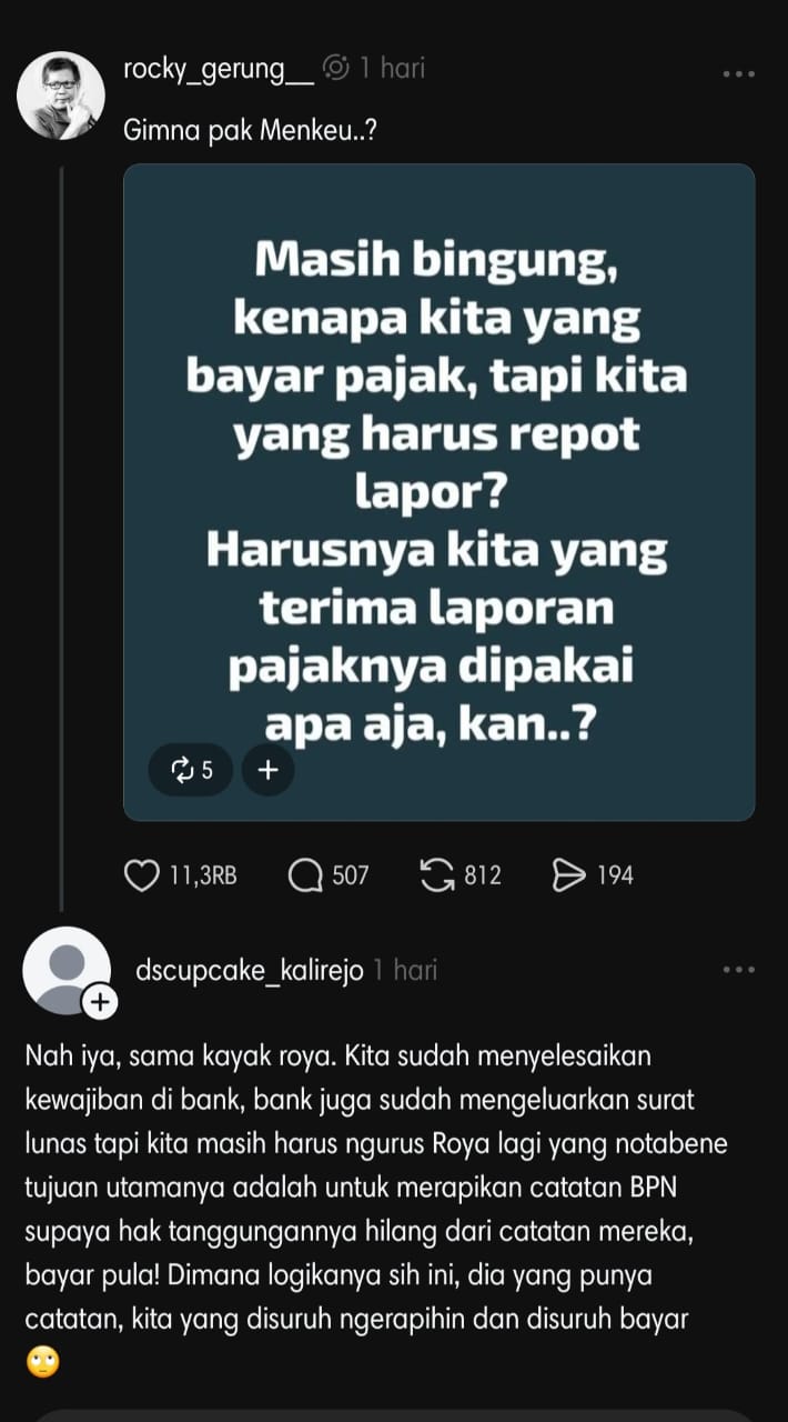 Rocky Gerung Kritisi Sistem Perpajakan: Bingung, Kita yang Bayar Pajak, Tapi Kita yang Harus Repot Lapor 2 rocky pajak