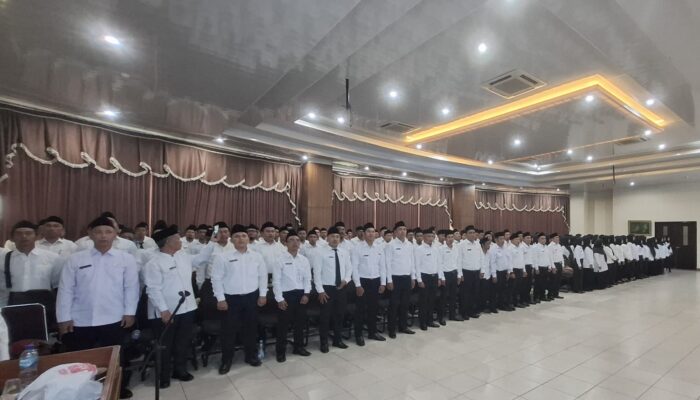 Pelantikan Serentak, 252 Pendamping PKH Tasikmalaya Kini ASN PPPK