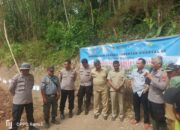 Polsek Cisayong Tanam Jagung Kuartal IV di Desa Sukahening