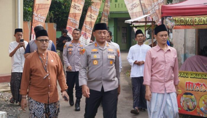 Kapolres Tasikmalaya Kota Komitmen Rawat Keamanan Berbasis Nilai Keagamaan Lewat Safari Pesantren