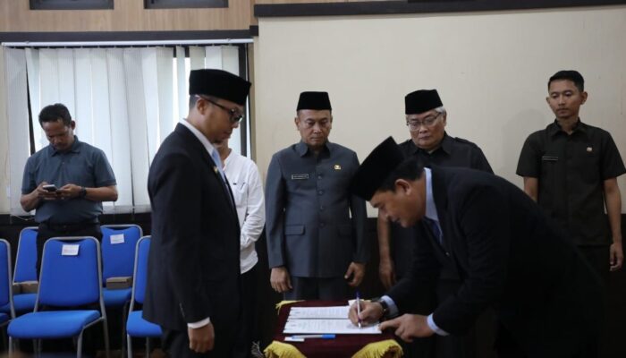 Lewati Seleksi Ketat, Maman Rohman Setiadi Dilantik Jadi Kadisdukcapil Kota Tasikmalaya