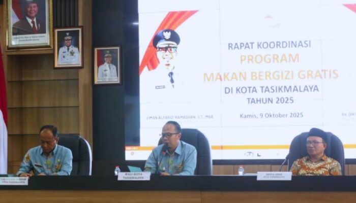 Kota Tasikmalaya Pertahankan “Zero Case” Program MBG, Wali Kota: Jadikan Standar Kerja Harian