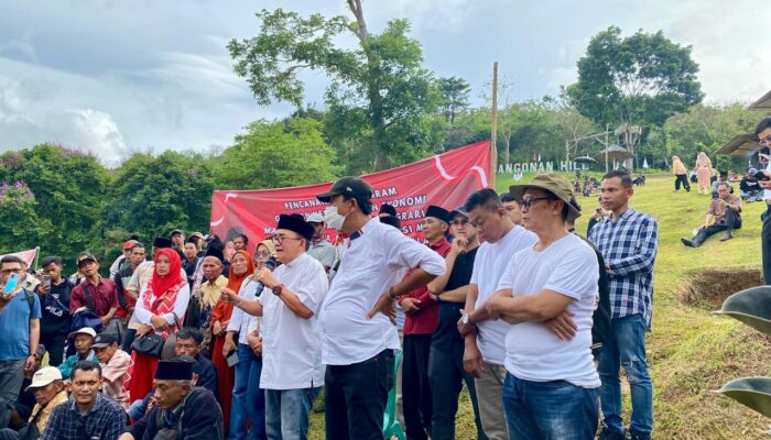 Ruhut Sitompul Resmi Jadi Dewan Pembina Serikat Petani Pasundan di Tasikmalaya