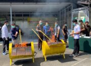 Kejari Tasikmalaya Musnahkan Barang Bukti 22 Perkara, Termasuk 287 Lembar Uang Palsu