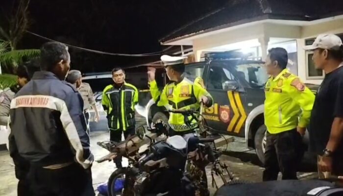Kecelakaan Maut di Karangnunggal: Ojek Palang Tanpa Lampu Tewaskan Dua Pengendara