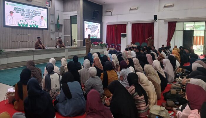 351 Mahasiswa Kabupaten Tasikmalaya Ikuti Bimtek Pelaporan, Bupati: Bantuan Pendidikan Ini Amanah