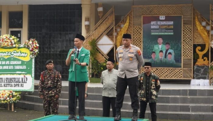 GP Ansor Kota Tasikmalaya Gelar Inagurasi, Kapolres Tekankan Peran Pemuda Jaga Kamtibmas