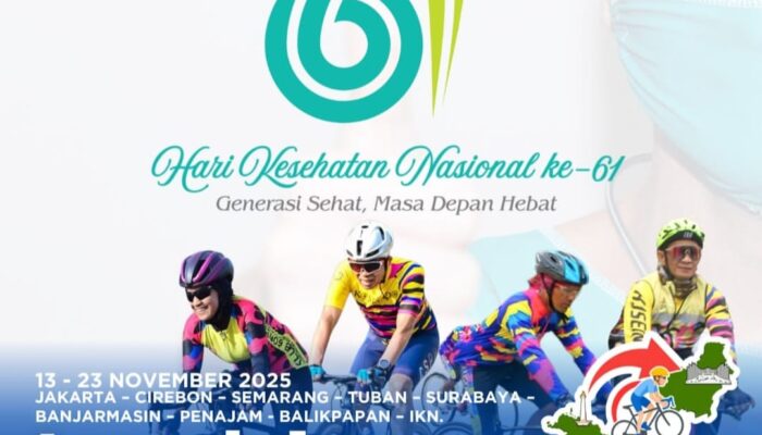 Koseindo Gelar Tour de Jakarta–IKN: Gowes Sehat Lintas Pulau Sepanjang 1.500 Km