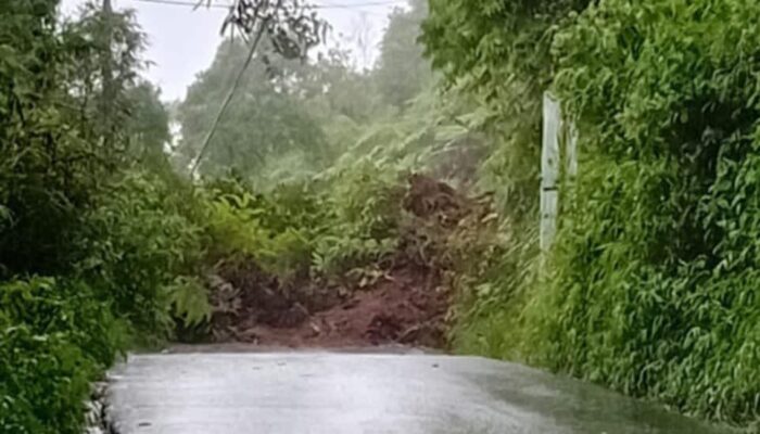 Jalan Bojonggambir-Taraju Lumpuh Total Akibat Longsor Besar, Polisi Imbau Warga Waspada Longsor Susulan