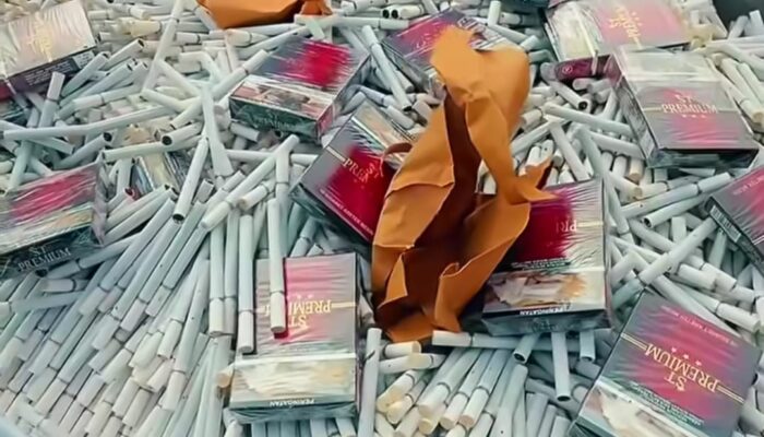 Pemkot Tasikmalaya Musnahkan Rokok Ilegal Senilai Rp 8 Miliar