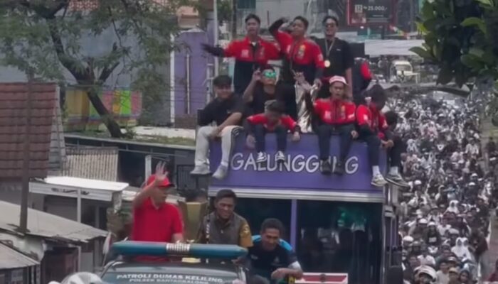 Dari Lapangan Desa ke Panggung Nasional: Euforia Juara SMKN Bantarkalong Menggetarkan Tasela