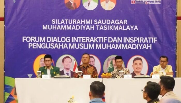 Silaturahmi Saudagar Muhammadiyah Se-Tasikmalaya: Wabup Ajak Pelaku Usaha Perkuat Ekonomi Umat