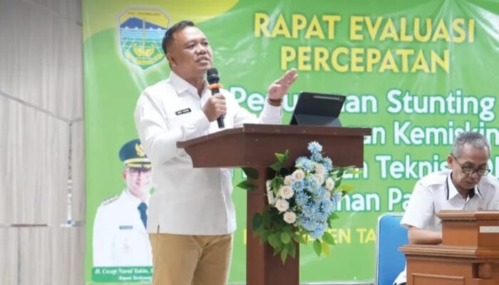 Evaluasi Program Stunting 2025, Wabup Tasikmalaya: Harus Tepat Sasaran dan Terukur