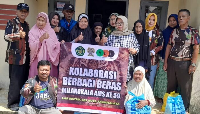 AMS Bantu Lansia Pengasuh Cucu di Tasikmalaya yang Tak Pernah Dapat Bansos”